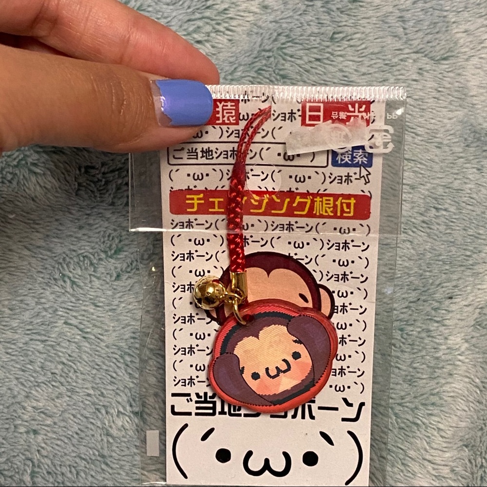 🐳 3 wise monkeys holographic Japanese keychain 🙈🙉🙊